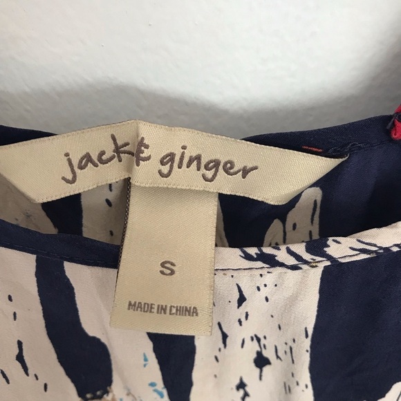 Jack&Ginger Cold Shoulder Silk Slip Dress Small - Picture 4 of 7